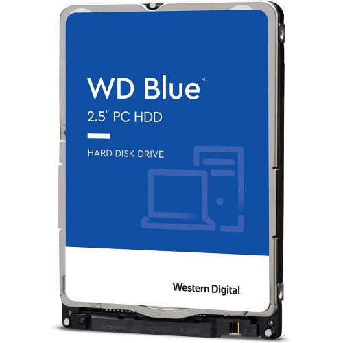  Western Digital 1TB WD Blue Mobile Hard Drive & StarTech USB3S2SAT3CB SATA to USB Cable USB 3.0 to 2.5” SATA III Hard Drive Adapter External Converter for SSD/HDD Data Transfer