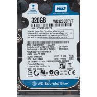 WD3200BPVT-22JJ5T0, DCM SHMTJHK, Western Digital 320GB SATA 2.5 Hard Drive