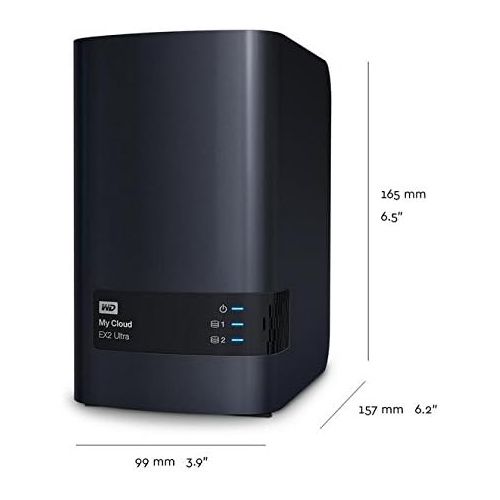  Western Digital My Cloud EX2 Ultra 16TB, WDBVBZ0160JCH-EESN