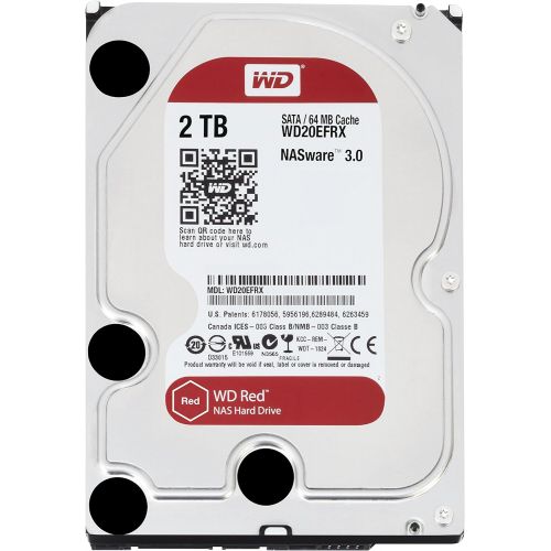  Western Digital Red 2000GB Serial ATA III internal hard drive