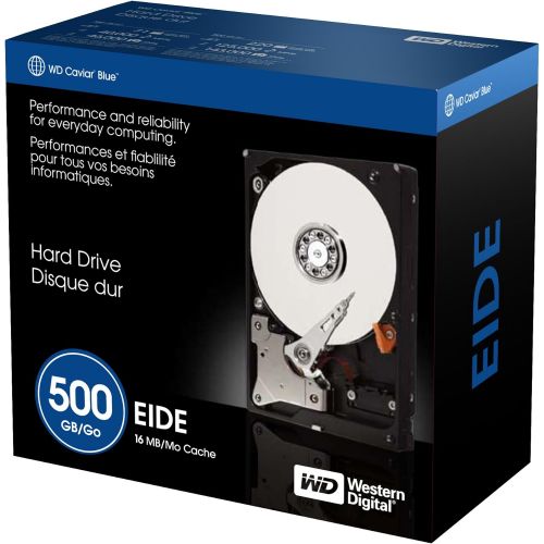  Western Digital 500GB EIDE Internal Hard Drive, 7200 RPM, 8 MB cache, Retail Box (WD5000JBRTL)