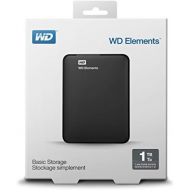 Western Digital WDBUZG0010BBK Drive 1TB Elements Portable External Hard Drive USB 3.0