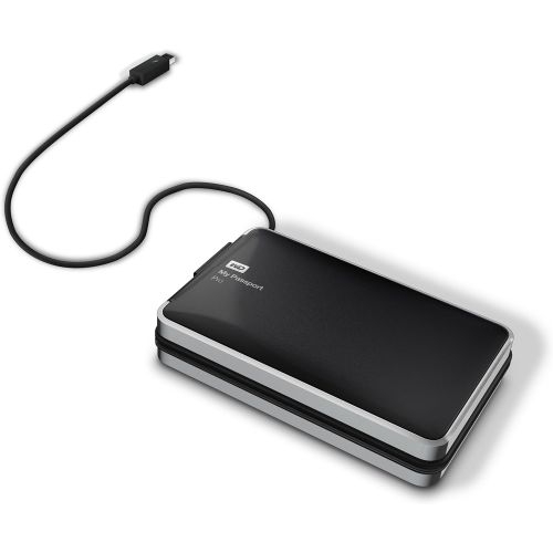  Western Digital WD 2TB My Passport Pro Portable External Hard Drive - Thunderbolt - WDBRMP0020DBK-NESN