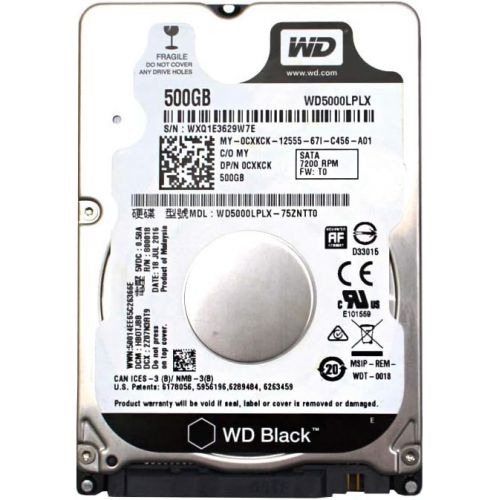  Western Digital 500GB SATA 2.5