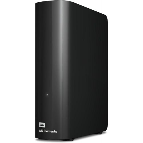  Western Digital WD 8TB Elements Desktop Hard Drive - USB 3.0 - WDBWLG0080HBK-NESN & 2TB WD Elements Portable External Hard Drive, USB 3.0 - WDBU6Y0020BBK-WESN