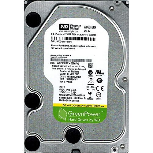  Western Digital WD20EURX-63T0FY0 2TB DCM: HHNNHTJMGB