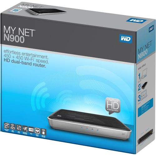  Western Digital WD My Net N900 HD Dual Band Router Wireless N WiFi Router Accelerate HD