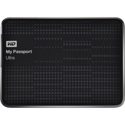  Western Digital (Old Model) WD My Passport Ultra 1 TB Portable External USB 3.0 Hard Drive with Auto Backup, Black