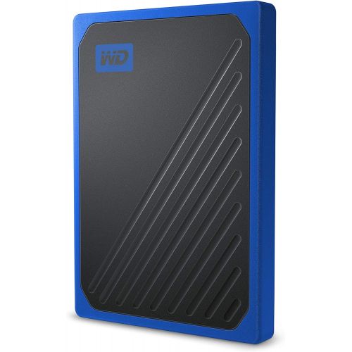  Western Digital WD 500GB My Passport Go Cobalt SSD Portable External Storage - WDBY9Y5000ABT-WESN (Old model)