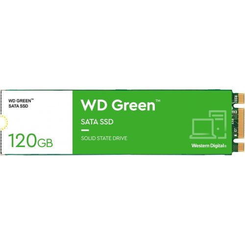  Western Digital WDS120G2G0B WD Green 120 GB Internal Solid State Drive - SATA - M.2 2280, 120GB