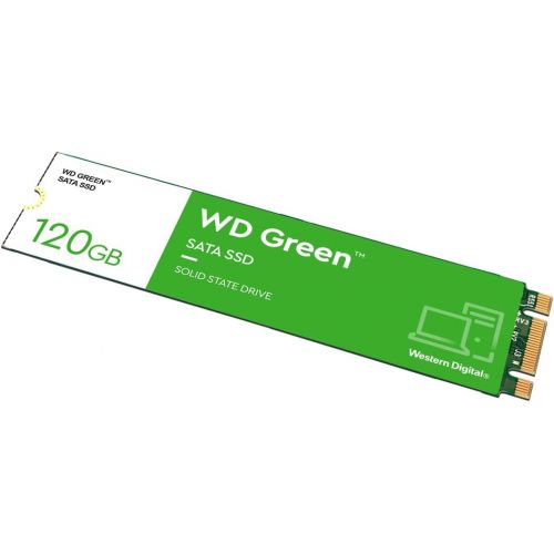  Western Digital WDS120G2G0B WD Green 120 GB Internal Solid State Drive - SATA - M.2 2280, 120GB