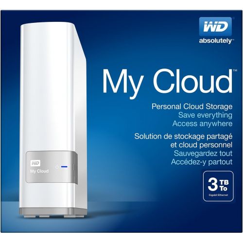  Western Digital 3TB My Cloud Personal Network Attached Storage - NAS - Western DigitalBCTL0030HWT-NESN