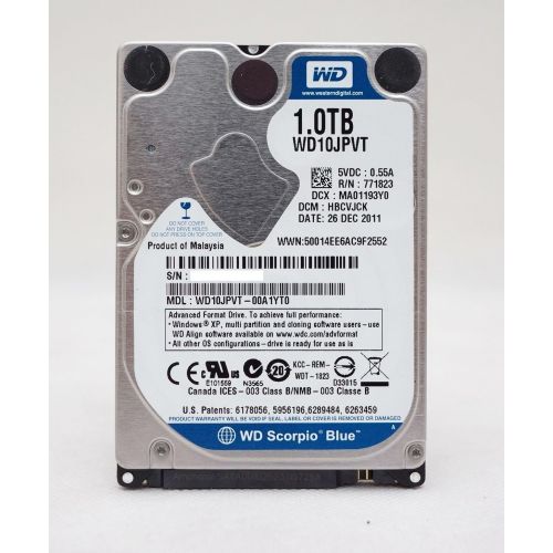  Western Digital 1TB 2.5 Playstation 3 / Playstation 4 Hard Drive (PS3 Fat, PS3 Slim, PS3 Super Slim, PS4, Notebook, Laptop) 1 Year Storite Warranty