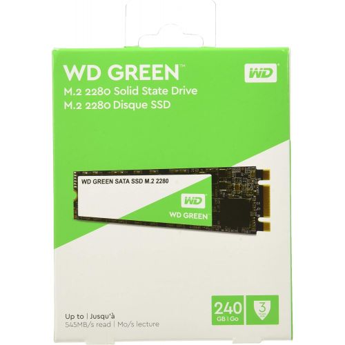  Western Digital SSD WDS240G2G0B 240GB M.2 2280 SATA 6GB S WD Green Retail