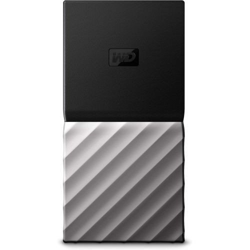  Western Digital WD 512GB My Passport SSD Portable Storage - USB 3.1 - Black-Gray - WDBKVX5120PSL-WESN