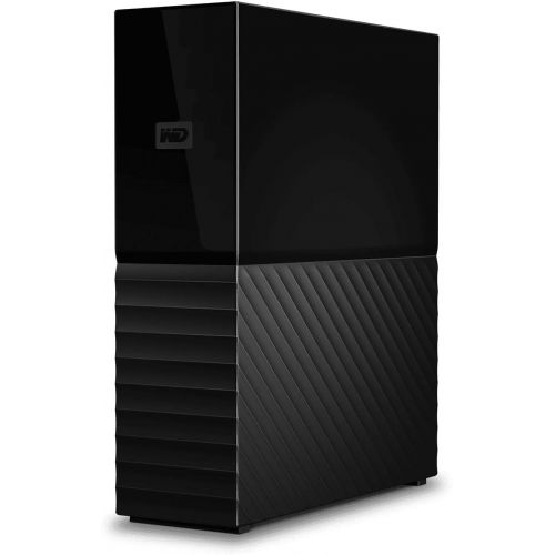  Western Digital 12 TB My Book USB 3.0 Desktop Hard Drive with Password Protection and Auto Backup Software, Black