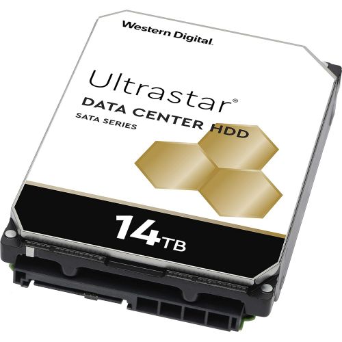  Western Digital 14TB Ultrastar DC HC530 SATA HDD - 7200 RPM Class, SATA 6 Gb/s, 512MB Cache, 3.5 - WUH721414ALE6L4