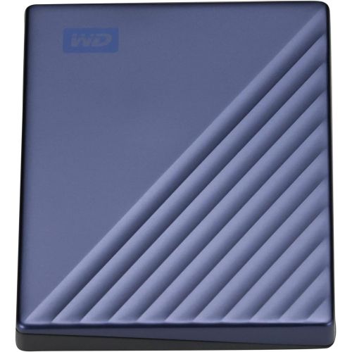  Western Digital WD 5TB My Passport Ultra Blue Portable External Hard Drive HDD, USB-C and USB 3.1 Compatible - WDBFTM0050BBL-WESN