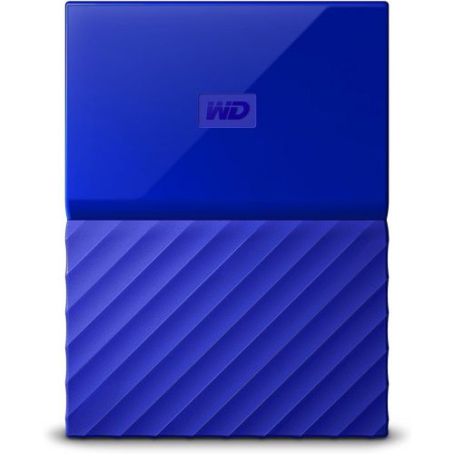  Western Digital 2TB Blue My Passport Portable External Hard Drive - USB 3.0 - Western DigitalBS4B0020BBL-WESN