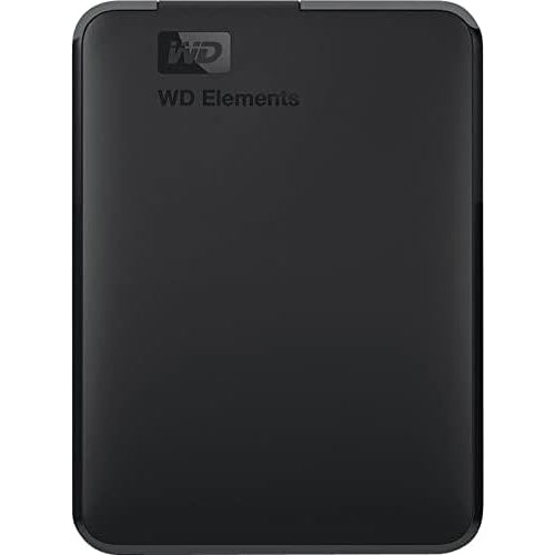  Western Digital WD 5TB Elements Portable External Hard Drive HDD, USB 3.0, Compatible with PC, Mac, PS4 & Xbox - WDBU6Y0050BBK-WESN