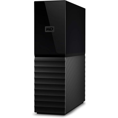  Western Digital WD 4TB My Book Desktop External Hard Drive, USB 3.0, External HDD with Password Protection and Backup Software - WDBBGB0040HBK-NESN