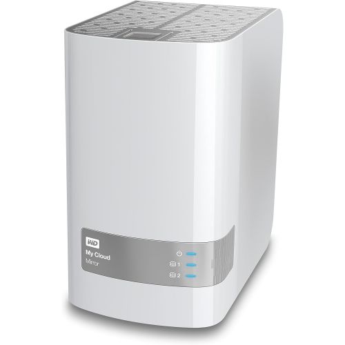  Western Digital WD 12TB My Cloud Mirror Personal Network Attached Storage - NAS - WDBZVM0120JWT-NESN