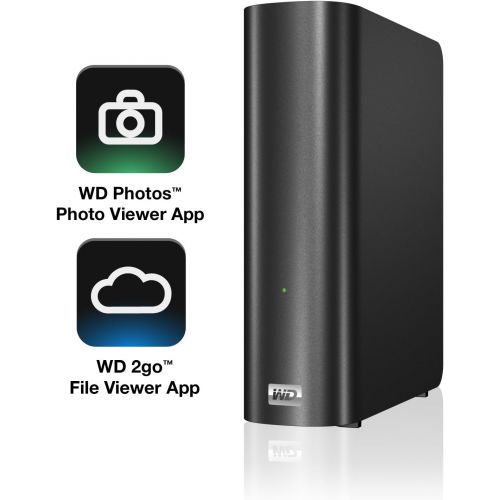  Western Digital WD My Book Live 2TB Personal Cloud Storage NAS Share Files and Photos