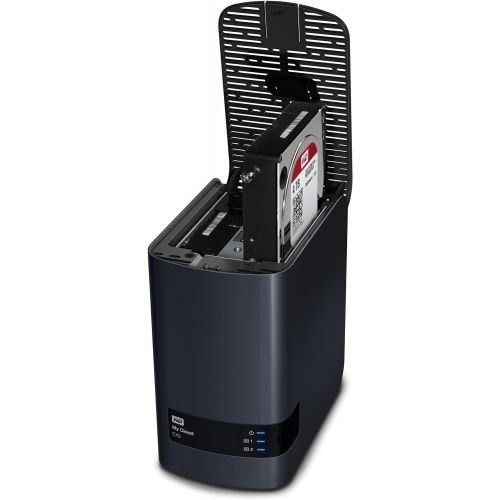  Western Digital WD 6TB My Cloud EX2 Network Attached Storage - NAS - WDBVKW0060JCH-NESN