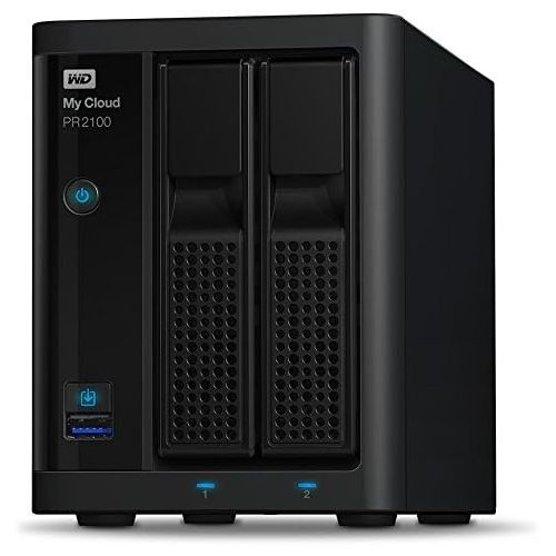  Western Digital WD 20TB My Cloud Pro Series PR2100 Network Attached Storage - NAS - WDBBCL0200JBK-NESN