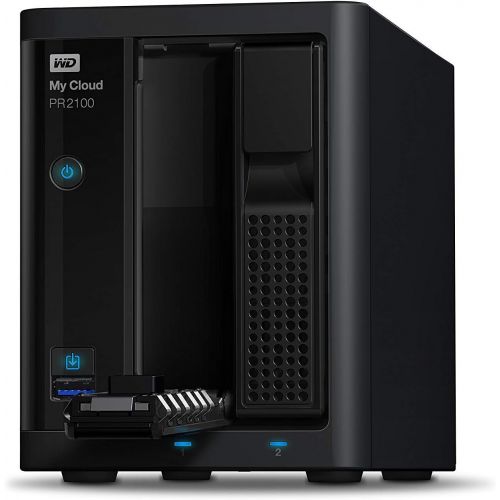  Western Digital WD 20TB My Cloud Pro Series PR2100 Network Attached Storage - NAS - WDBBCL0200JBK-NESN