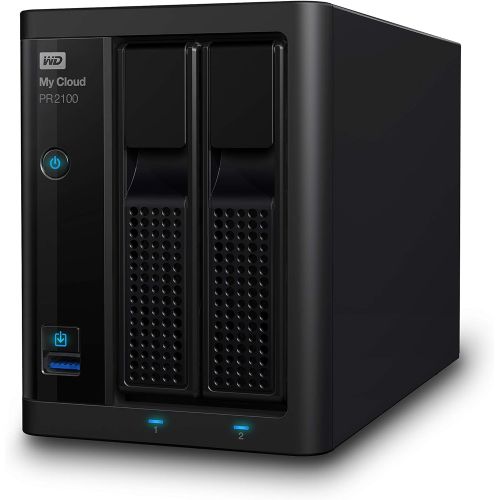  Western Digital WD 20TB My Cloud Pro Series PR2100 Network Attached Storage - NAS - WDBBCL0200JBK-NESN