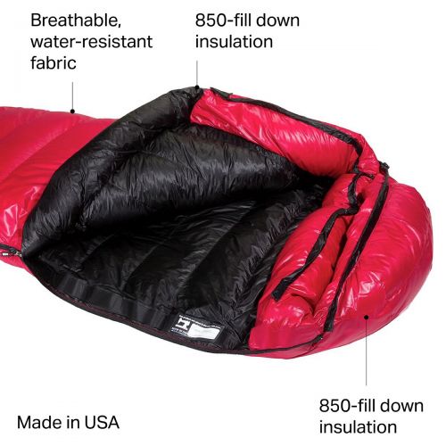  Western Mountaineering Apache MF Sleeping Bag: 15F Down