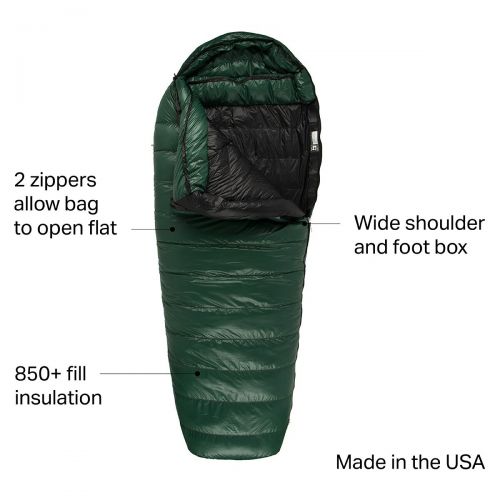  Western Mountaineering Bristlecone MF Sleeping Bag: -10F Down