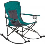 Westfield Outdoor Folding Camp Rocking Chair  300-Lb. Capacity, Green/Black