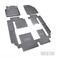 Westin 74-26-61010 Profile Custom Fit Floor Liners Front, 2nd & 3rd Row fits Mazda CX-9 2007-2015 All Weather Waterproof Heavy Duty Floor Mat