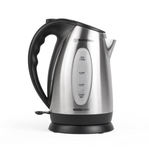  Westinghouse WKE10SSA Select Series 7 Cup Stainless Steel Electric Kettle, 1.7 Liter