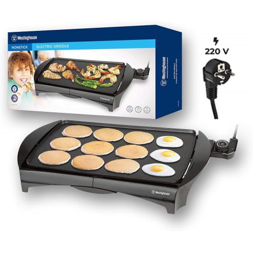  [아마존베스트]Westinghouse 220 volt griddle Family Size grill 220 Volts WKGL2456 220v 240 volts (NOT FOR USE IN USA)