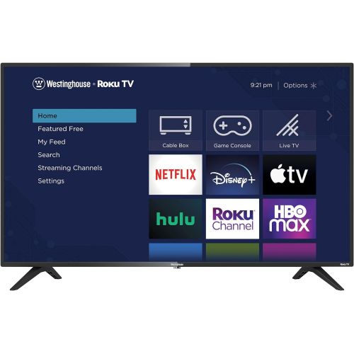  Westinghouse 42 Inch FHD Smart Roku TV, 1080p, Compatible with Apple Home Kit, Alexa and Google Assistant, (2022 Model)