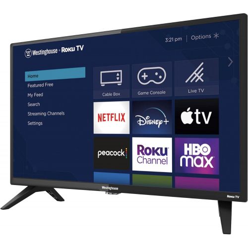  Westinghouse 32 Inch HD Smart Roku TV, 720p, Compatible with Apple Home Kit, Alexa and Google Assistant, (2022 Model).