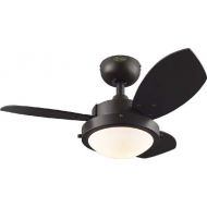 Westinghouse 7224500, Wengue Espresso 30 Ceiling Fan with Light