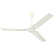 Westinghouse 7840900 Industrial 56-Inch Three-Blade Ceiling Fan with J-Hook Installation System, White - 2 Pack