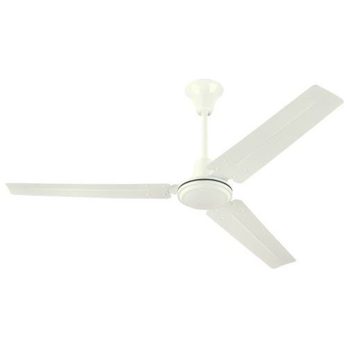  Westinghouse 7840900 Industrial 56-Inch Three-Blade Ceiling Fan with J-Hook Installation System, White - 2 Pack