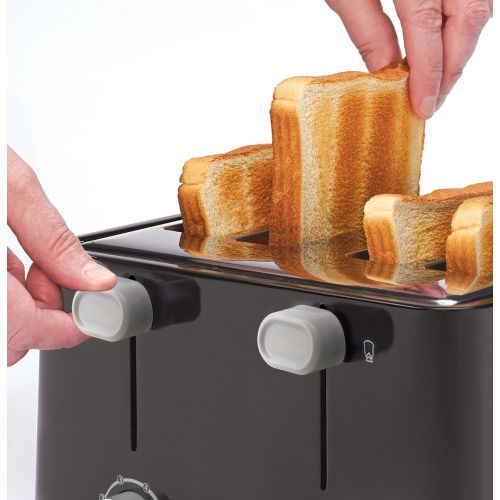  Westinghouse WT4201B 4 Slice Toaster, Black