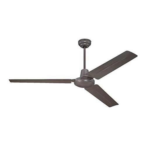  Westinghouse Lighting Deckenventilator Industrial, Wandschalter und Sommer-Winterlauf, Gehausefarbe espresso, oe 142 cm 7862340