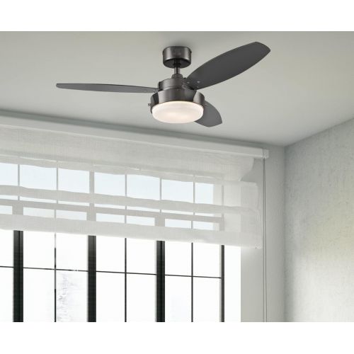  Westinghouse Lighting 7221500 Alloy Ceiling Fan, 42 Inch