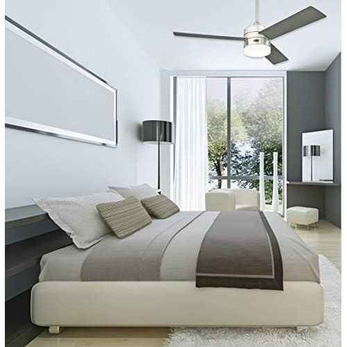  [아마존베스트]Westinghouse Lighting Westinghouse Alta Vista 7205440 Ceiling Fan, A+ Energy Rating, 17 W, Metal with Stainless Steel Finish, 122 x 122 x 35 cm