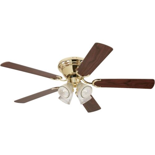  Westinghouse 7216200 Contempra IV 52-Inch Oil Rubbed Bronze Indoor Ceiling Fan, Light Kit with Frosted Ribbed Glass, (Includes Bulbs)