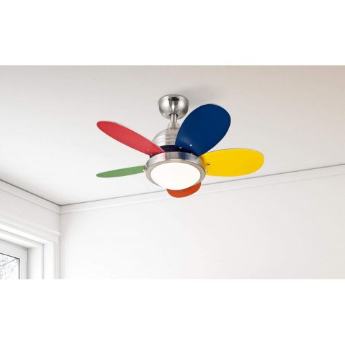  Westinghouse Lighting 7247500 Indoor Ceiling Fan 30 Brushed Nickel