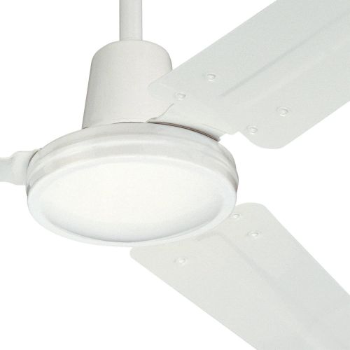  Westinghouse 7861400 Industrial 56-Inch Three-Blade Indoor Ceiling Fan, Brushed Nickel with Brushed Nickel Steel Blades