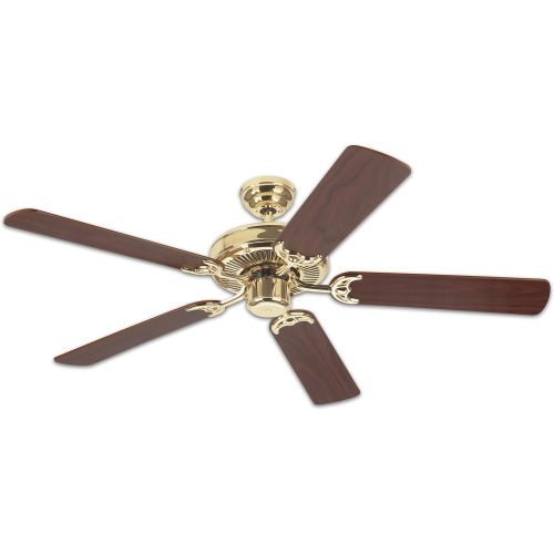  Westinghouse 78021 52-Inch Contractors Choice Ceiling Fan, Polished Brass